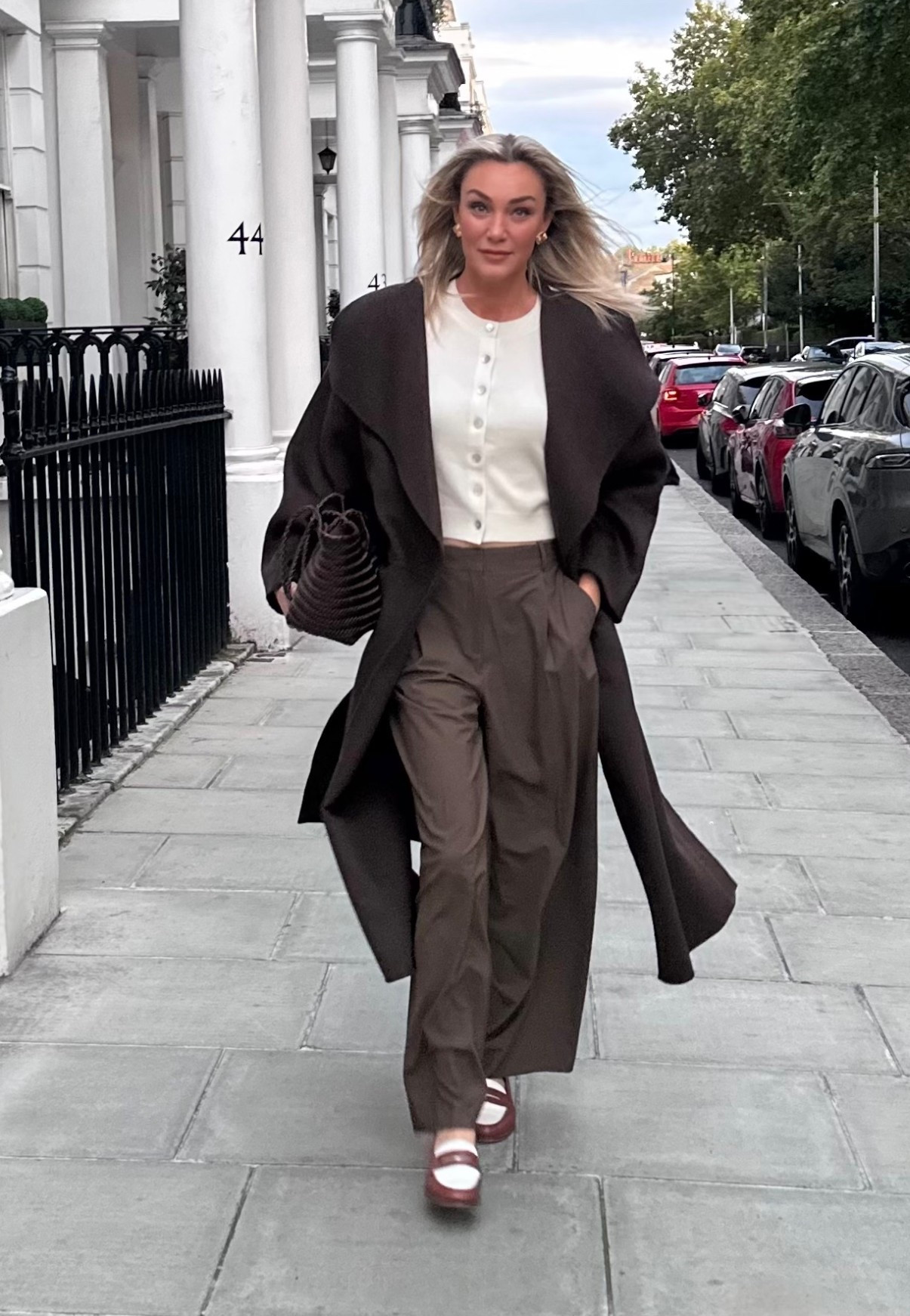 Embracing my inner Diane Keaton 
Cashmere jumper from Palome 

#LTKuk #LTKautumn #LTKwinter