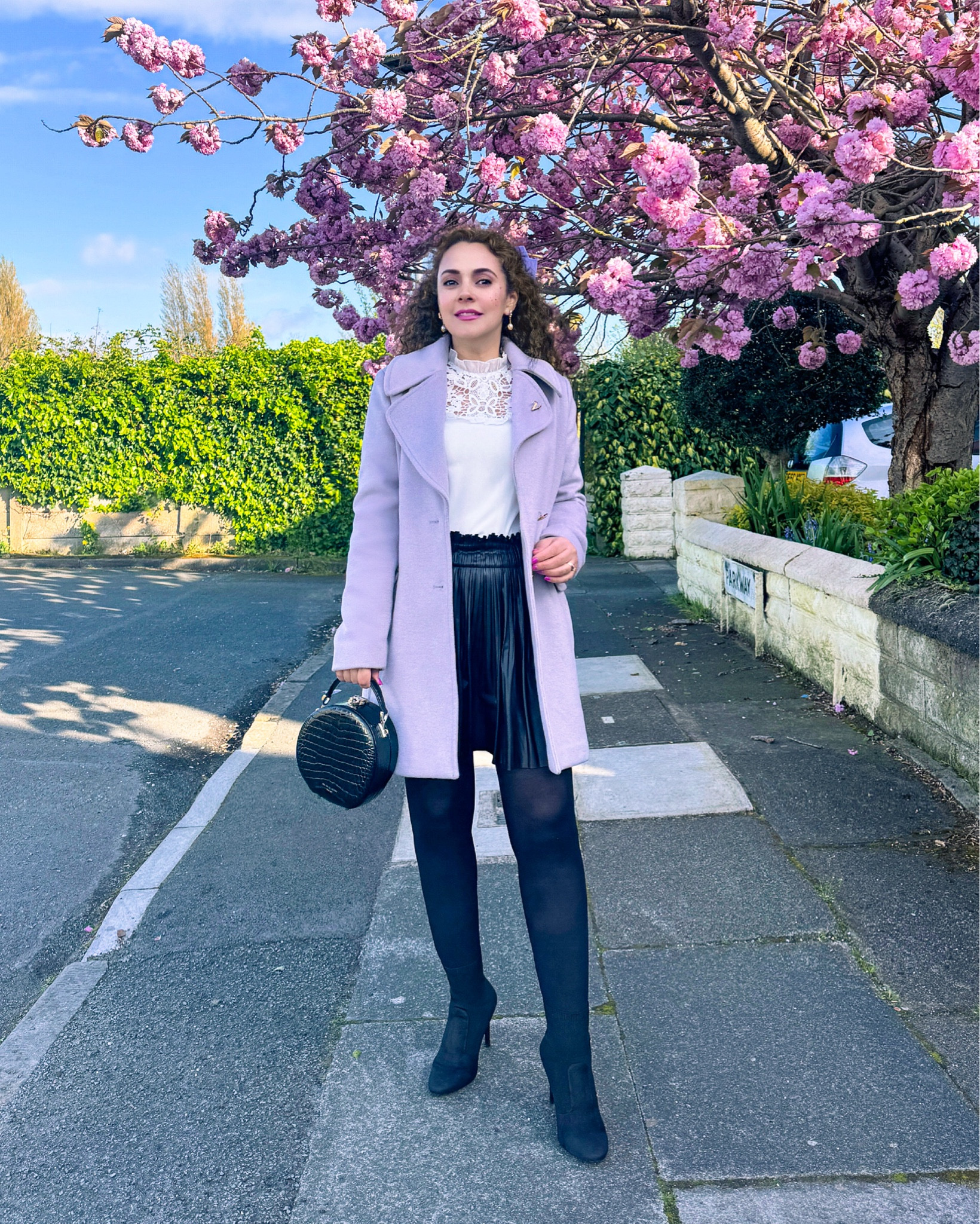 Under the cherry blossoms 💖🌸☀️

I call this fashion "cold spring" as most days we have about 9 degrees, so this is what I've been wearing lately 💜

🏷
#femininestyle #classyfashion #classicstyle #cherryblossom #sakura🌸 #femininefashion #pasteloutfit #softgirlaesthetic #girlystyle #classygirl #girlyaesthetic #dreamyaesthetic #elegantstyle #elegantfashion #oldmoneyaesthetic #oldmoneystyle #oldhollywoodglamour #princesscore #fashionblogger #gossipgirl #blairwaldorf #coquettecore #pinkaesthetic #pinkseason #springmood #pinkpinkpink #springisintheair #pastelcolors #victorian
 


#LTKstyletip #LTKmidsize #LTKeurope