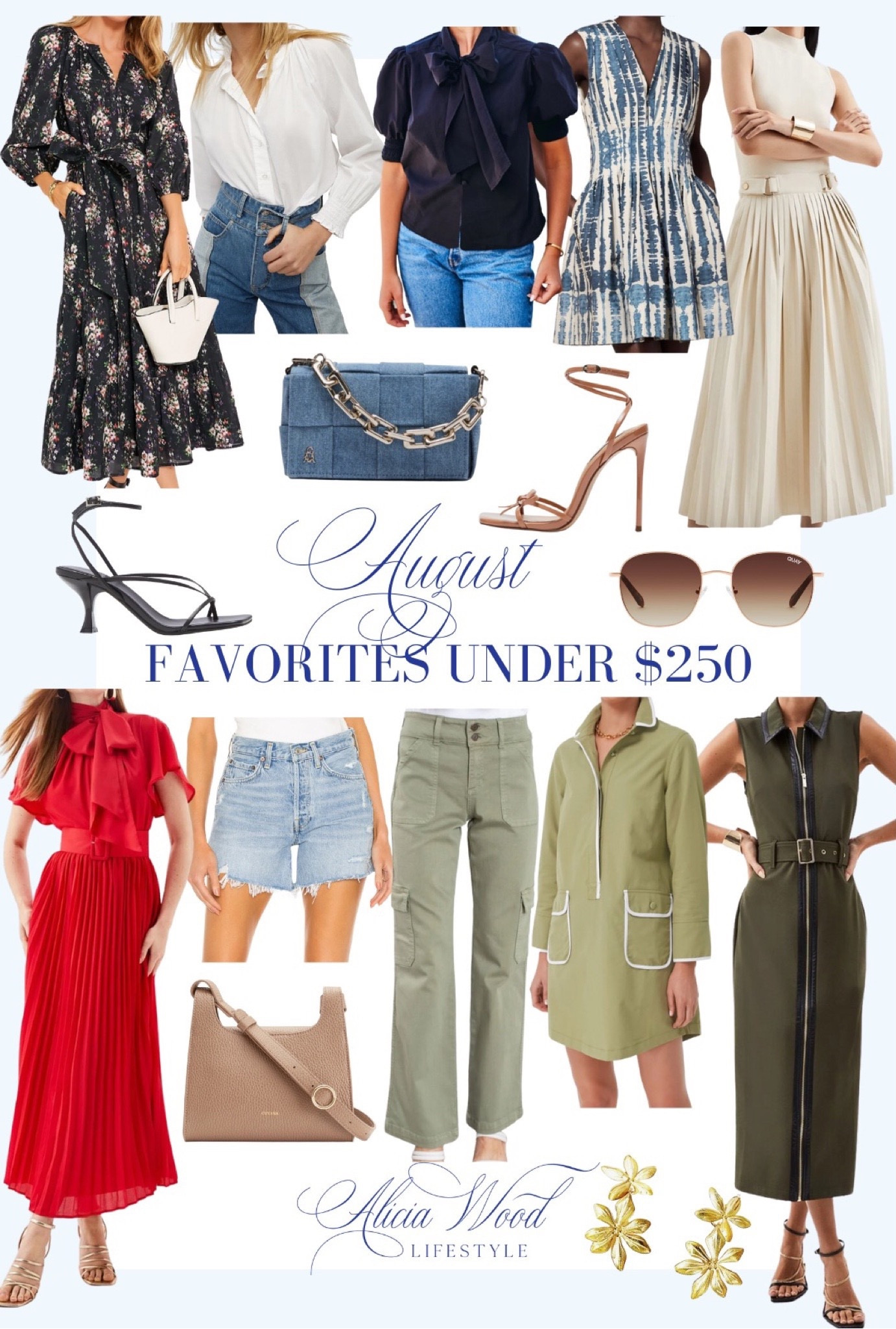 Favorite fall styles under $250

Dark floral midi dress
Chic, red dress
Army, green midi dress 
Black heel sandals 
Nude heels sandals 
Woven denim bag with silver chain 
Cargo pants 
Best leather tote 
Indigo, mini dress 

#LTKSeasonal #LTKstyletip #LTKshoecrush