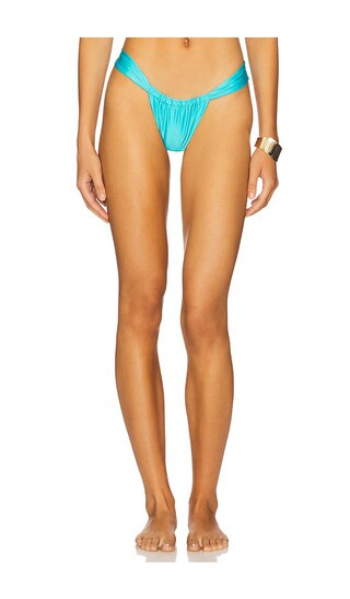 Livi Reversible Bikini Bottom in Agua | Revolve Clothing (Global)