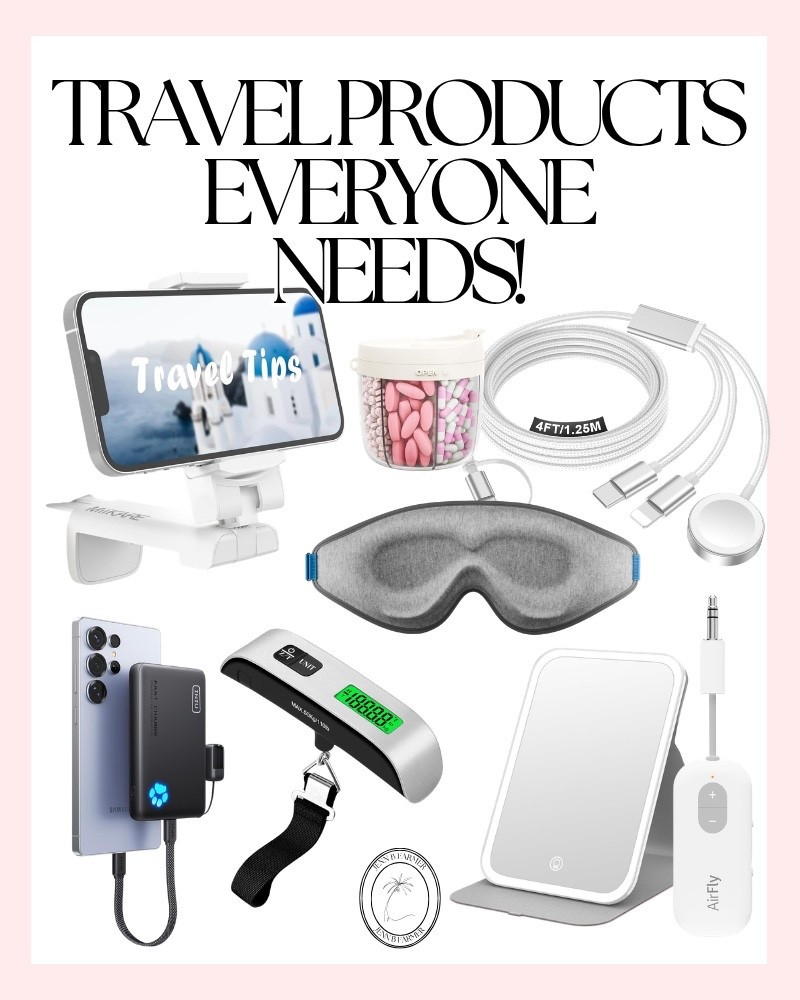 Travel essentials you need to add to your list!


Travel must haves, travel essentials, phone holder, eye mask, portable charger, amazon finds, amazon travel, portable mirror

#LTKOver40 #LTKTravel