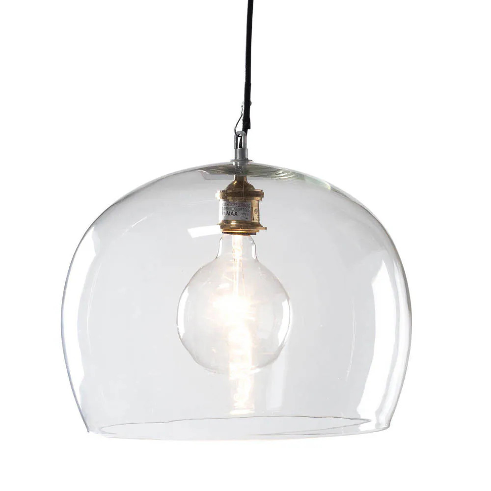 Aura Pendant - Small Clear - 12 x 14 x 14 inches (12 x 14 x 14 inches - Clear) | Bed Bath & Beyond