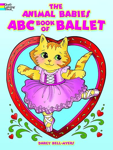 The Animal Babies ABC Book of Ballet Coloring Book (Dover Alphabet Coloring Books)      Paperback... | Amazon (US)
