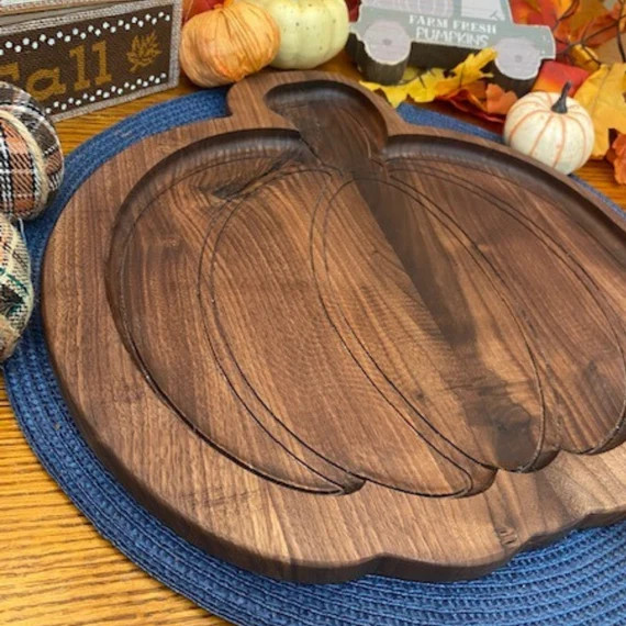 Pumpkin Charcuterie Board | Etsy | Etsy (US)