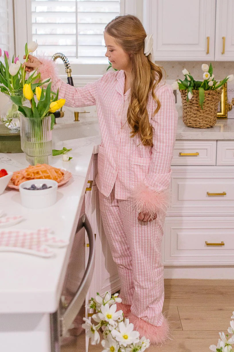 Camille Set with Feathers | Ivy City Co