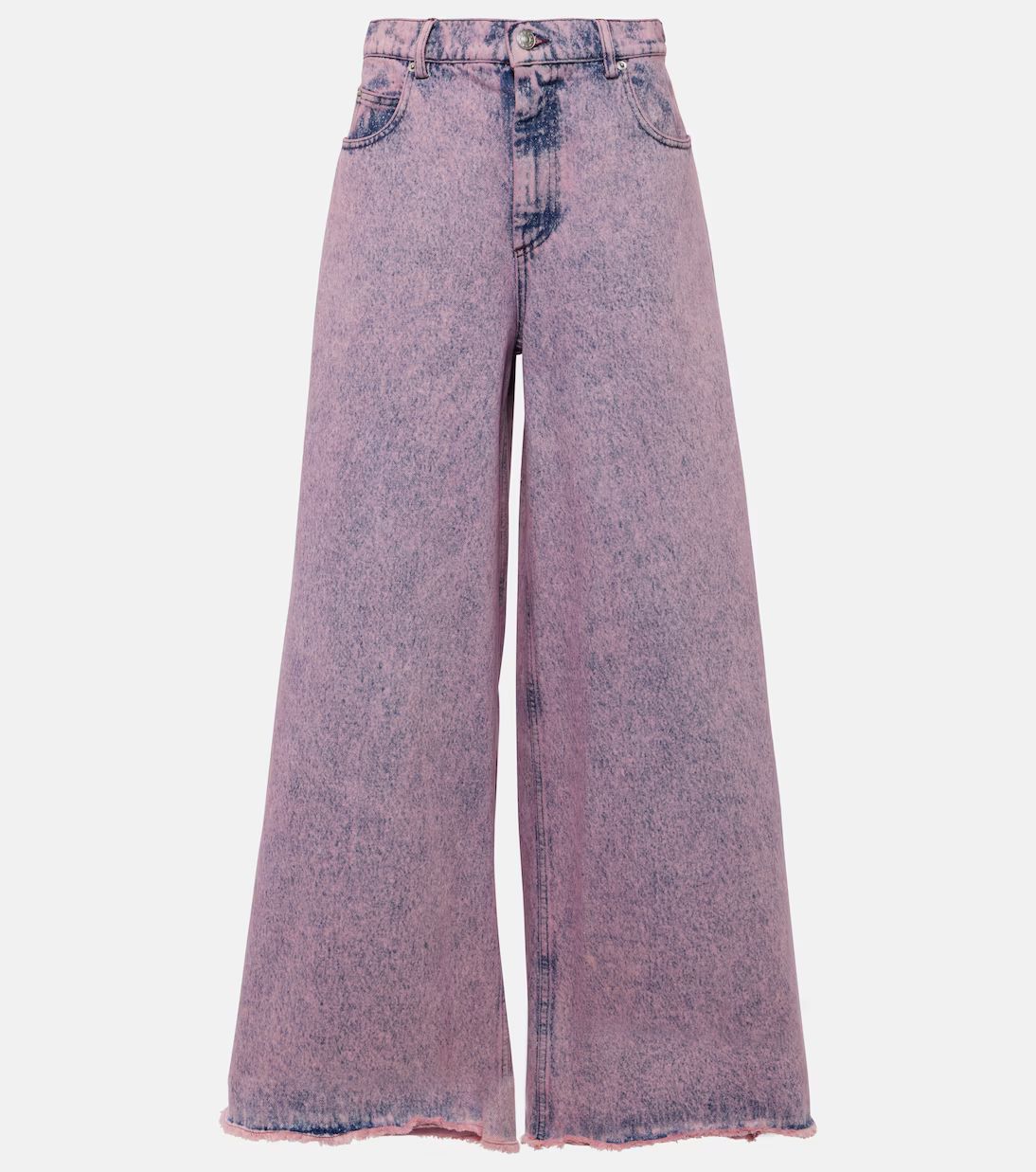 High-rise wide-leg jeans | Mytheresa (UK)