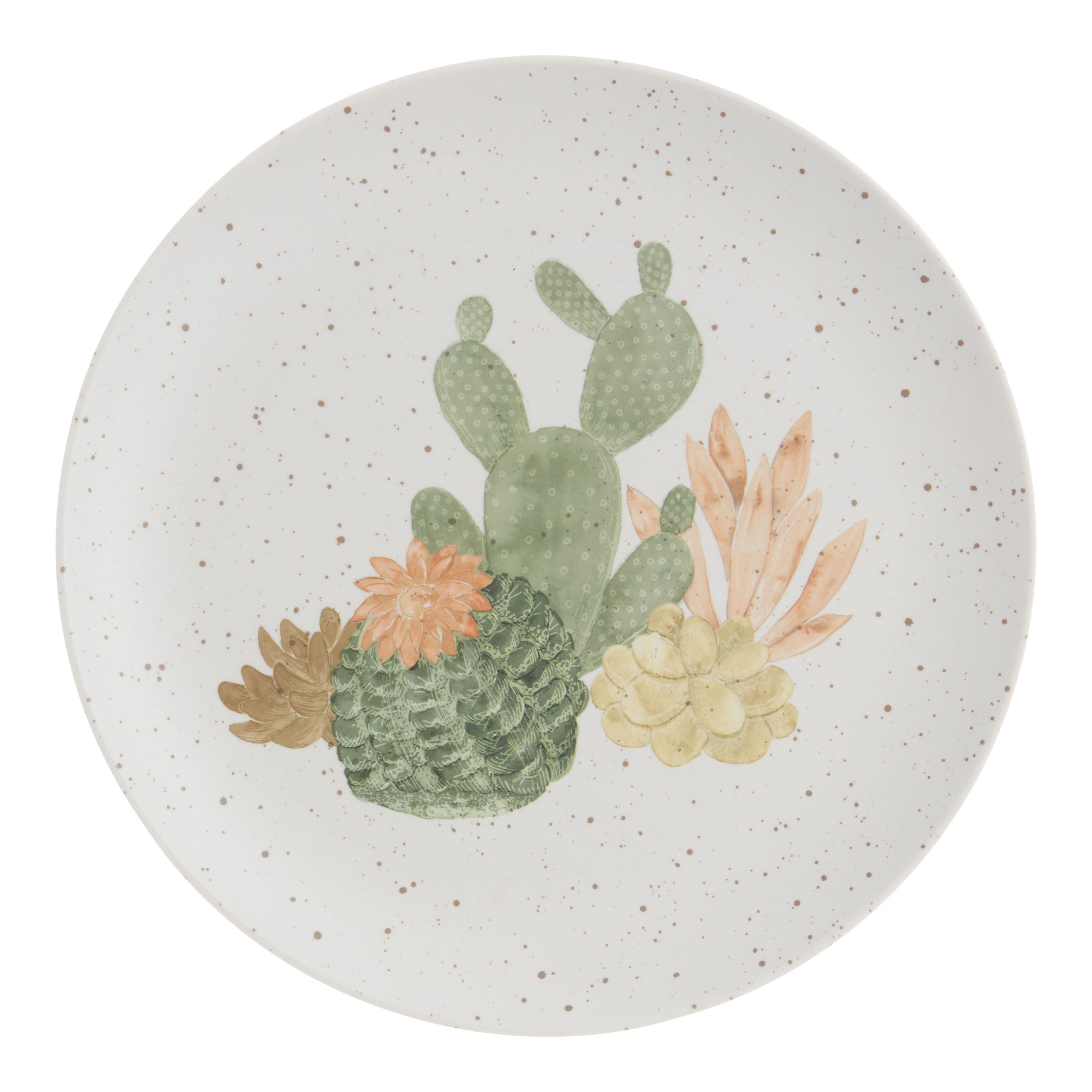 Desert Cactus Melamine Salad Plate | World Market