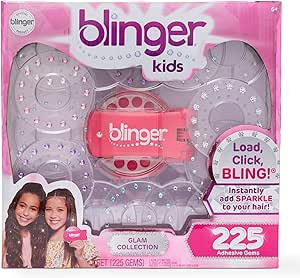 Blinger Ultimate Set, Glam Collection, Comes with Glam Styling Tool & 225 Gems - Load, Click, Bli... | Amazon (US)