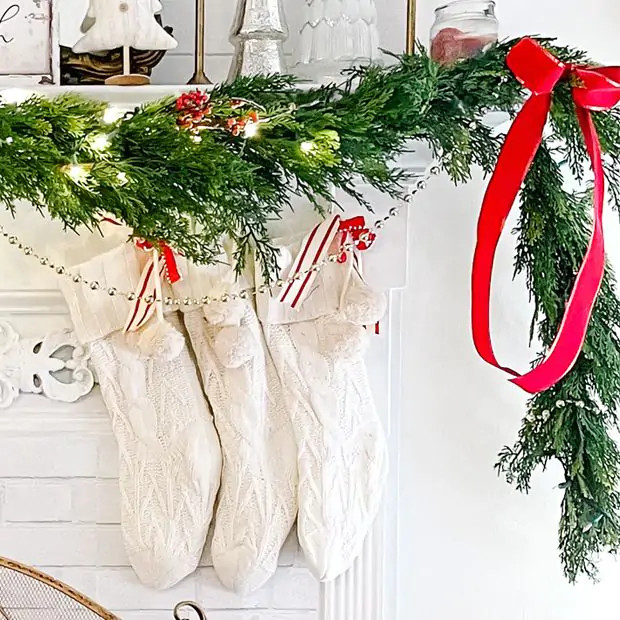 Decorative Woodland Cedar Garland | Antique Farm House