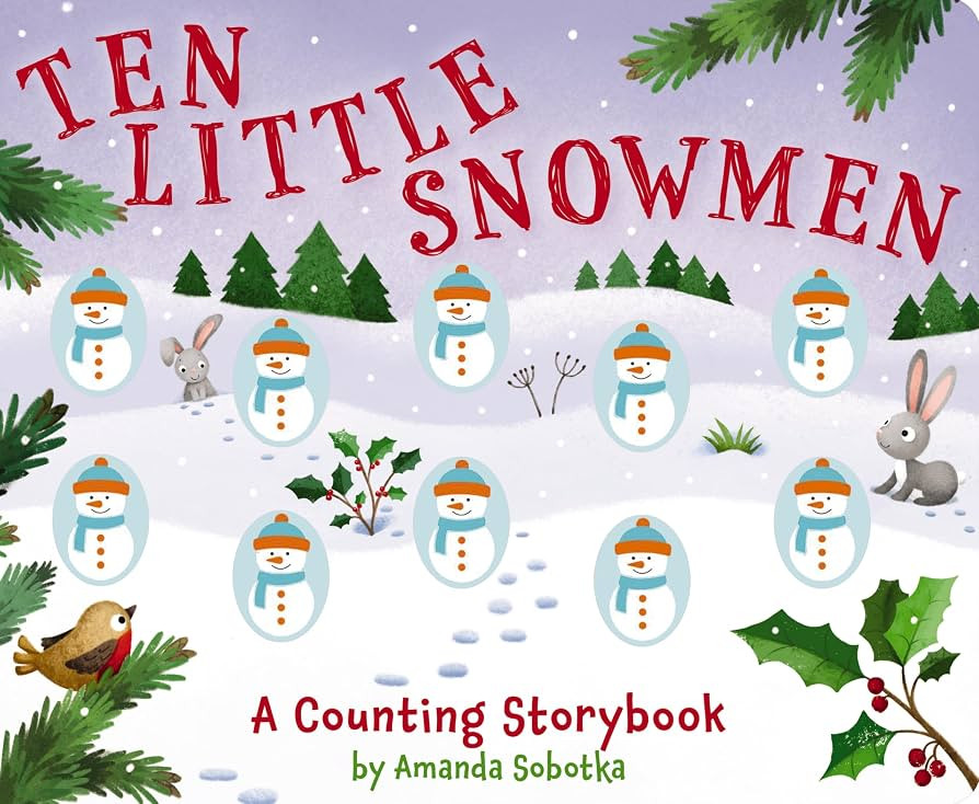 Ten Little Snowmen: A Magical Counting Storybook (A Sensory Math Learning Activity Book for Toddl... | Amazon (US)