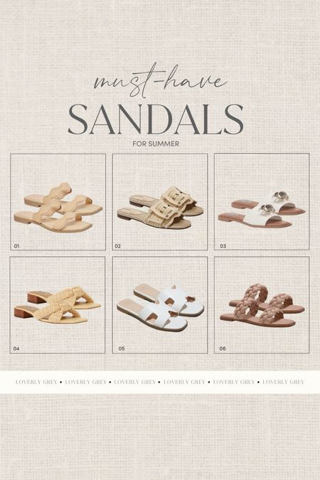 Must have sandals for summer. These would pair perfectly with a sun dress or high-waisted shorts. Loverly Grey, summer sandals

#LTKShoeCrush #LTKStyleTip #LTKSeasonal
