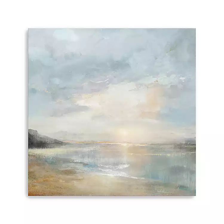 New! Sunset Over the Ocean Canvas Art Print | Kirkland's Home