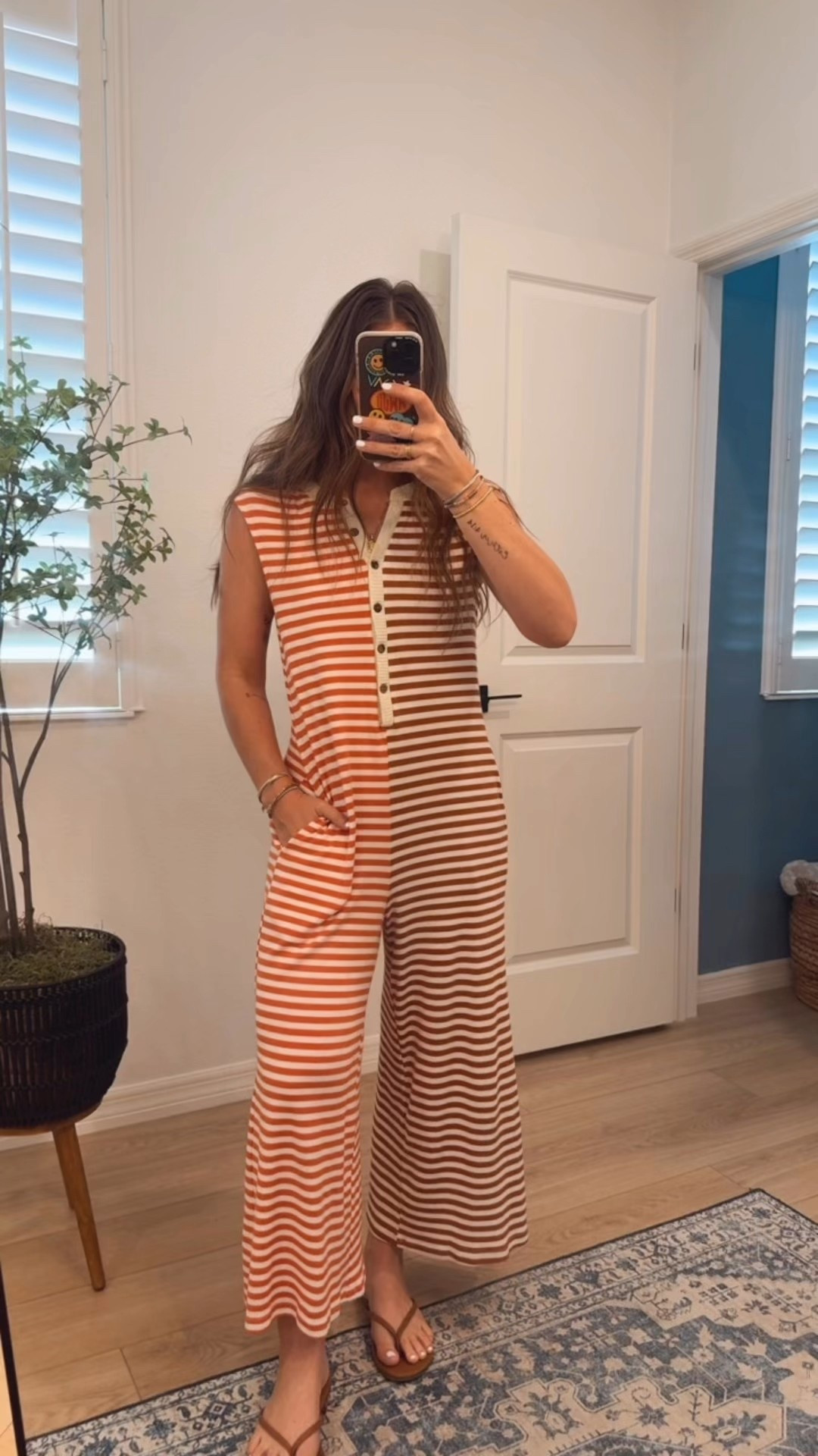 Obsessed with this FP inspired Amazon jumpsuit. True to size S. I wore it SO MUCH last year!!!! Soooo comfy 