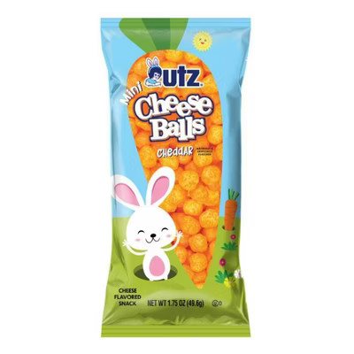 Utz Easter Mini Baked Cheddar Cheese Balls - 1.75oz | Target