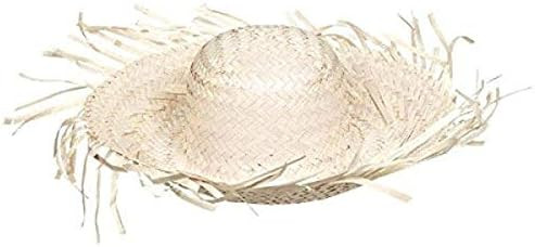 Beach Hat Costume Accessory - 4"H x 18"W x 18"D, Brown - 1 Pc | Amazon (US)