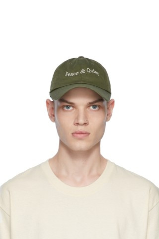 Green Wordmark Cap | SSENSE