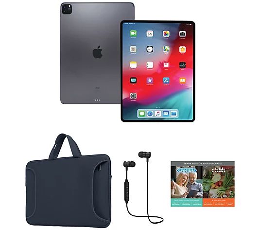 Apple iPad Pro 12.9" 5th Gen 1TB WifiCellular Bundle - QVC.com | QVC