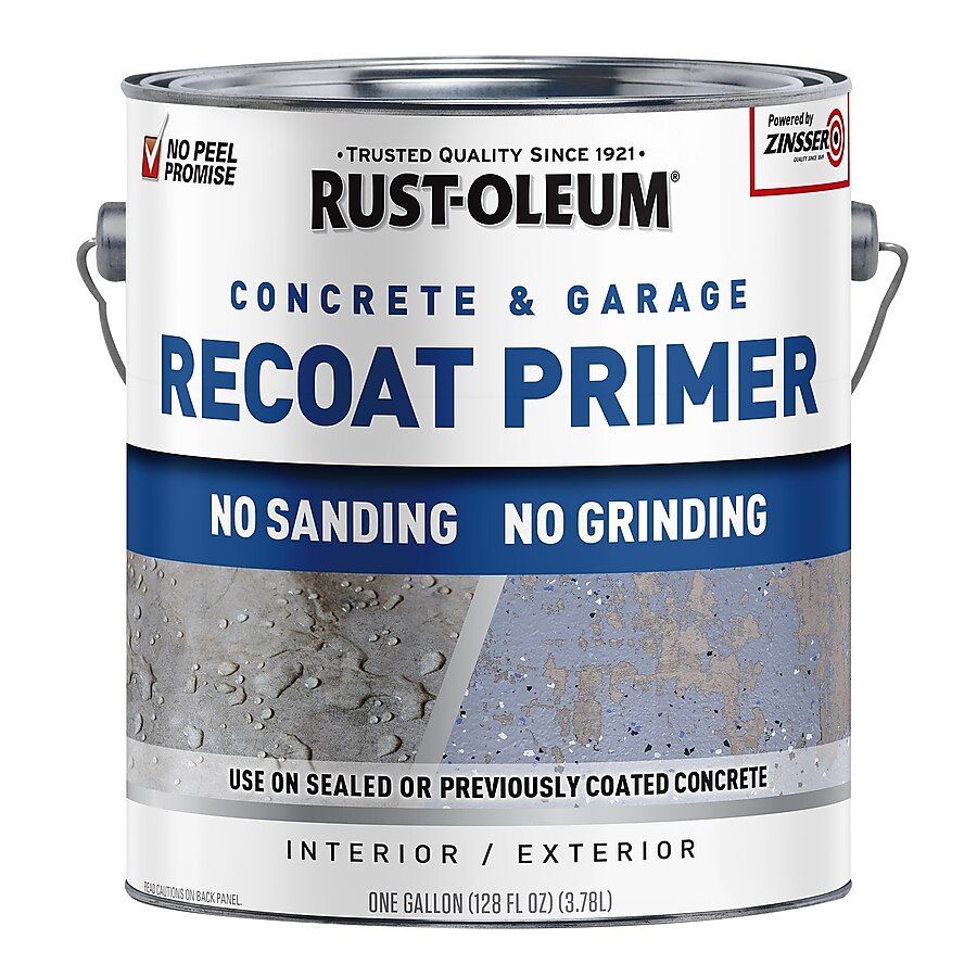 Rust-Oleum 1-part Gray Flat Garage Floor Primer (Size Container) Lowes.com | Lowe's