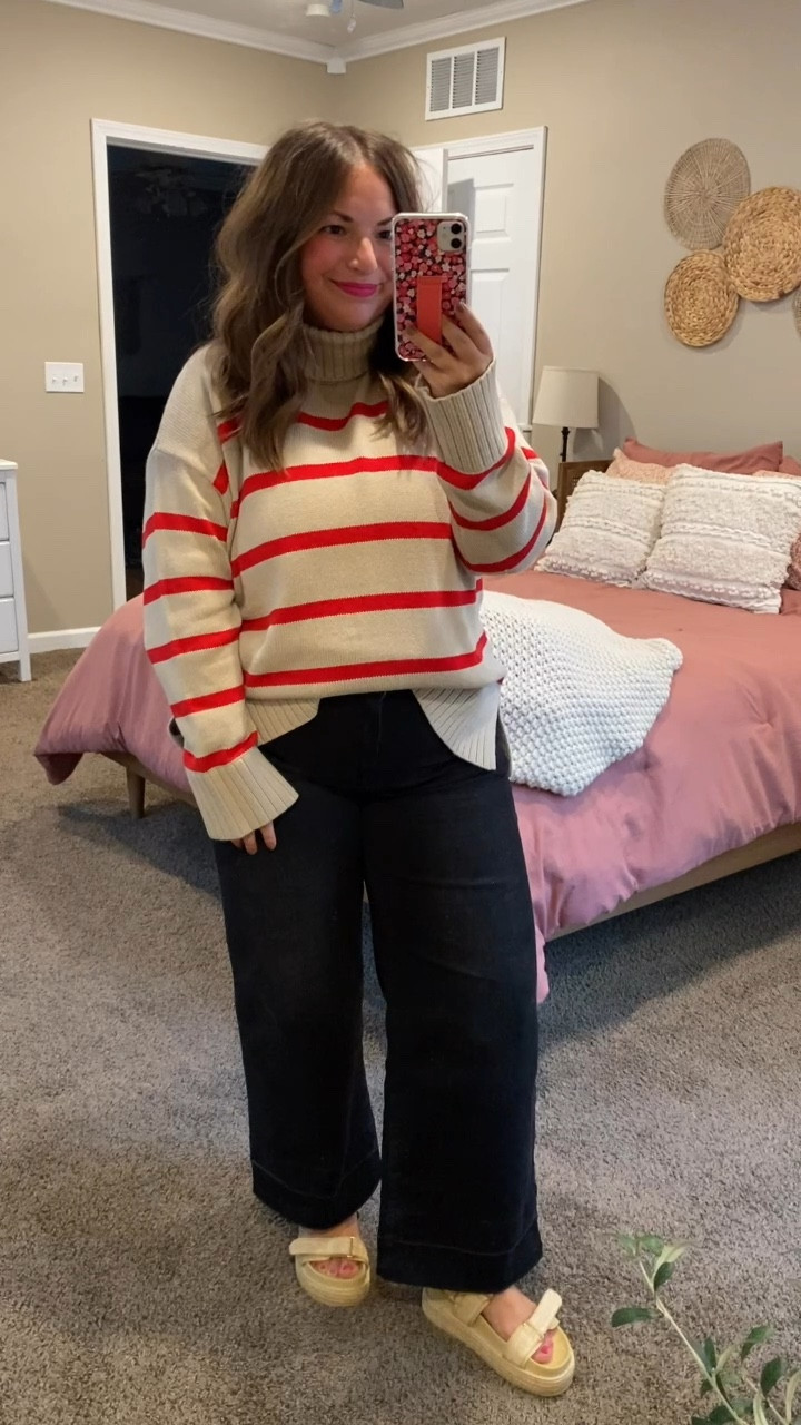 Love this cozy old navy sweater!

sandals: fit a tad oversized // wearing a 5
jeans: fit true to size // wearing a 14
sweater: fits a tad oversized // wearing a large

#LTKFindsUnder100 #LTKBeauty #LTKFindsUnder50