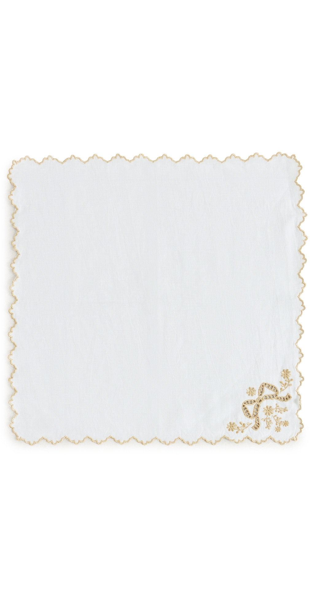 LoveShackFancy Winter Ribbon Napkins Golden Hour One Size | Shopbop