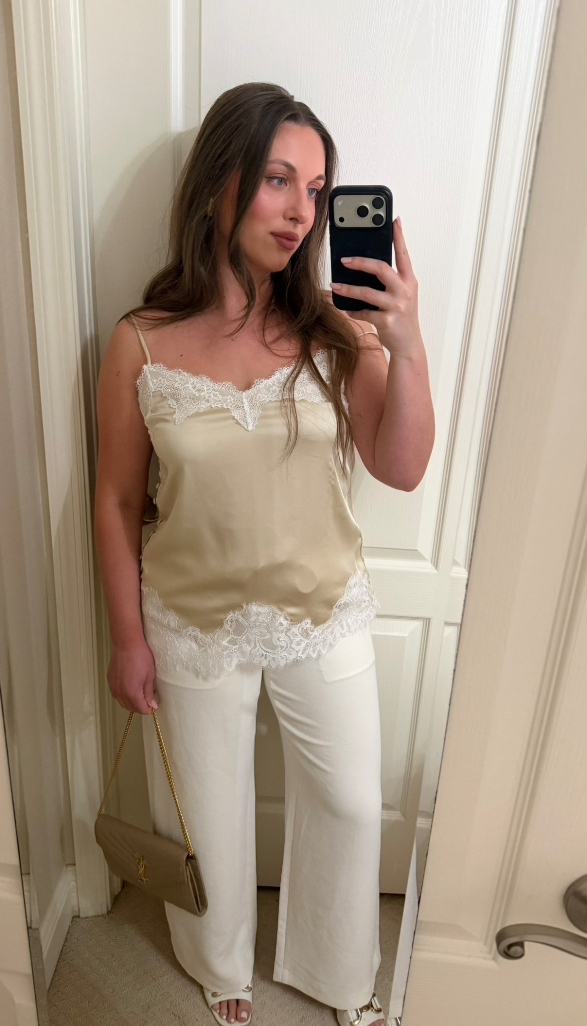 Outfit of the night 

Top from Abercrombie under $35 with code SPRINGAF 

Best pants that don’t wrinkle wearing a size small from Aritzia 

#LTKSaleAlert #LTKootd