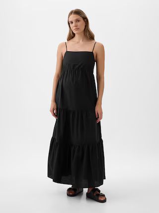 Maternity Tiered Maxi Dress | Gap (US)