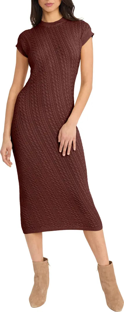 Cap Sleeve Midi Sweater Dress | Nordstrom Rack