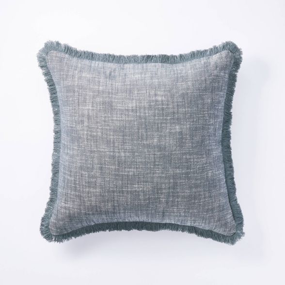 Woven Textured Throw Pillow - Threshold™ designed with Studio McGee | Target