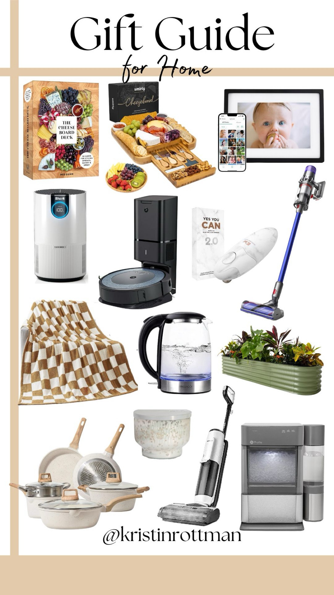 Home Gift Guide - Digital Photo Frame - Dyson Cordless Vacuum - Charcuterie Board

#LTKGiftGuide #LTKHoliday #LTKsalealert