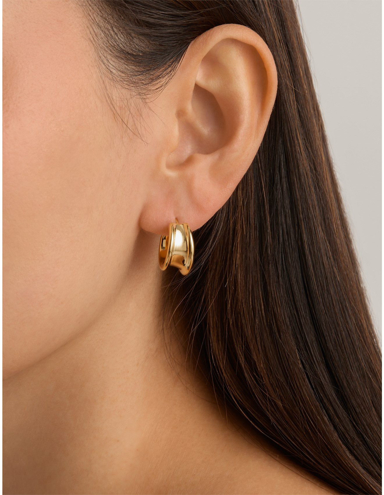 MUSE HOOP EARRINGS LARGE | David Jones (Australia & New Zealand)