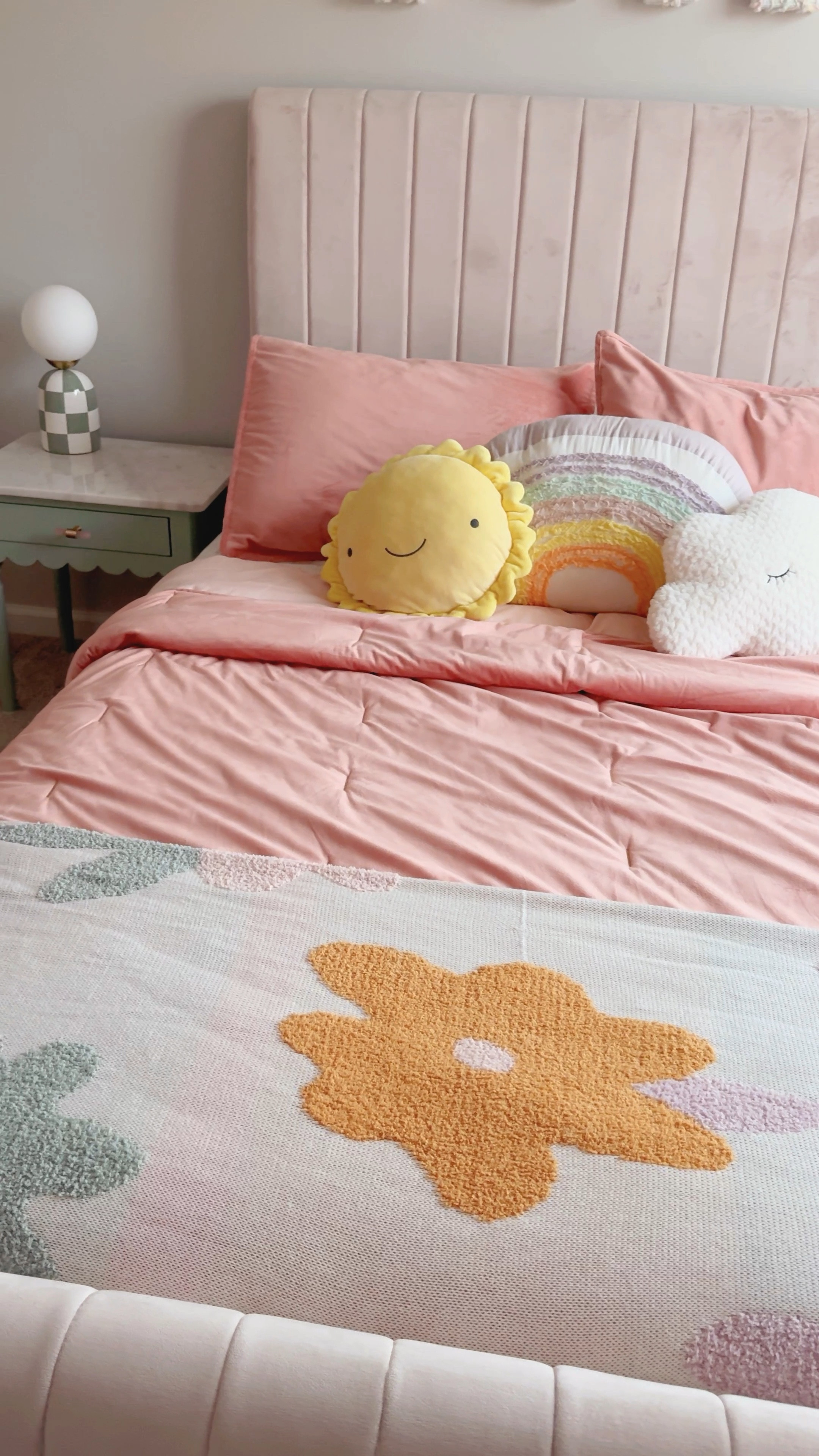 I get so many compliments on my daughters bedding and bed style. Here are my great finds. Some of the pieces she’s had for a while so I found similar ones to help you match the look. It’s a beautiful bedroom for a little girl. 

#LTKHome #LTKKids #LTKFindsUnder100