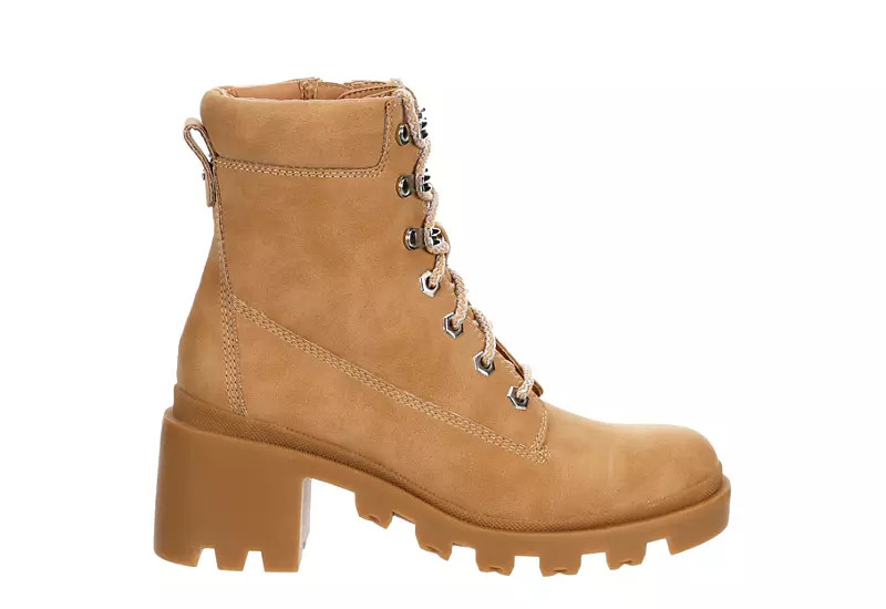 Madden Girl Womens Dillan Hiker Boot - Natural | Off Broadway Shoes