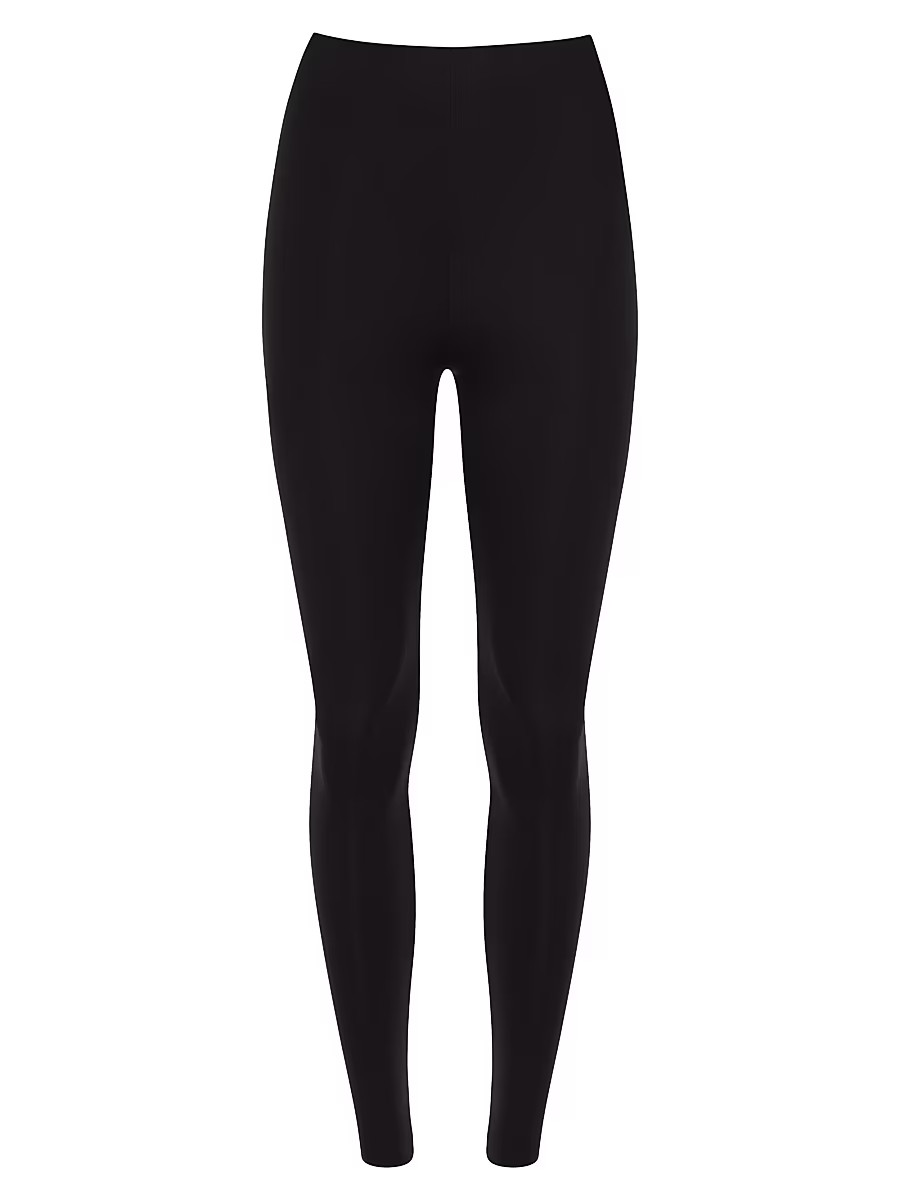 Women's Neoprene Leggings - Black - Size Medium | Saks Fifth Avenue