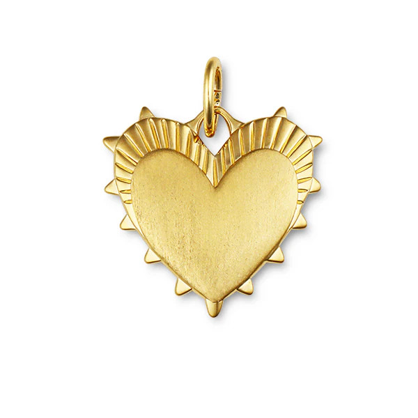 Small Heart of Gold Charm | HART