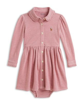 Girls' Knit Oxford Dress & Bloomer - Baby | Bloomingdale's (US)