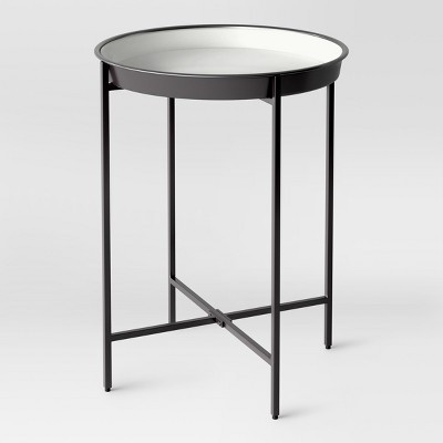 Pradet Tray Accent Table Black/White - Project 62™ | Target