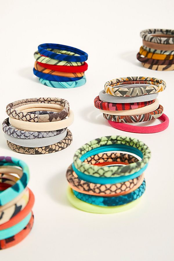 Mega Printed Hair Tie Set | Free People (Global - UK&FR Excluded)