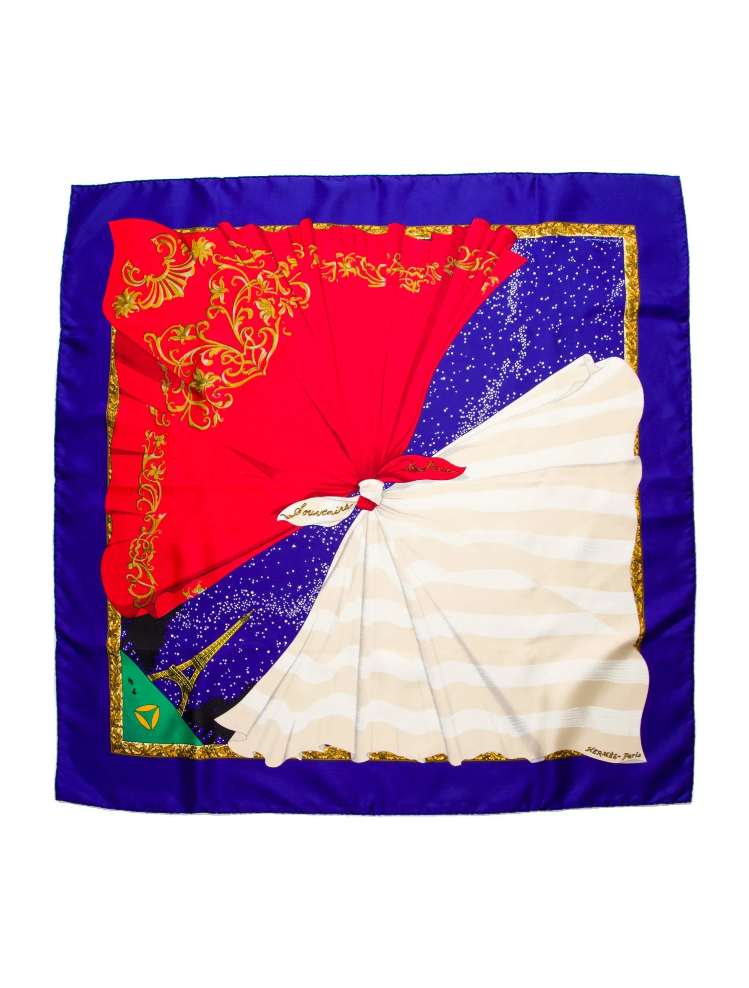 Souvenirs de Paris Silk Scarf | The RealReal