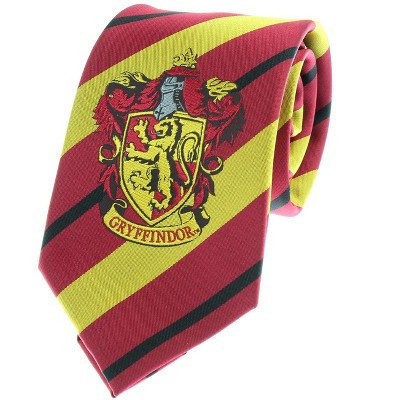 Premium Harry Potter Tie Striped House Crest Necktie (Gryffindor) Red | Target