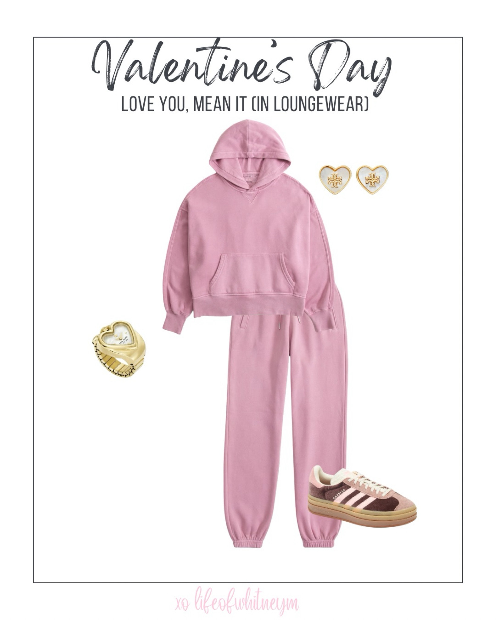 Comfort is my love language, and this look says it all. 💌 Are you team chill or team glam for V-Day?

Gift Guide 
Cozy Comforts: Luxe candles, fuzzy socks, or soft throws.

Casual Valentine’s Day Outfits, For a cozy night in, lounge set, Weekend Getaway Looks, Casual Sets For Her,  

 

#LTKFindsUnder100 #LTKStyleTip #LTKTravel