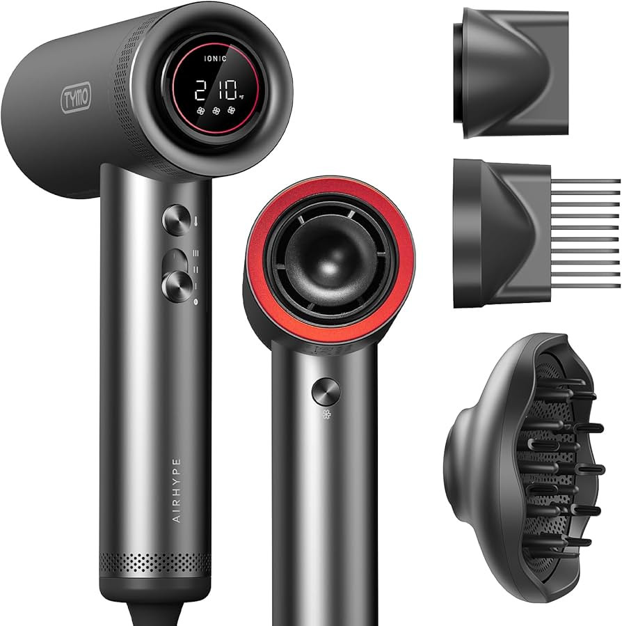 TYMO Hair Dryer with Diffuser for Women - 1500W Professional High Speed Blow Dryer with Comb, 110... | Amazon (US)