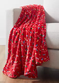 Joyland Printed Plush Throw Blanket | Belk