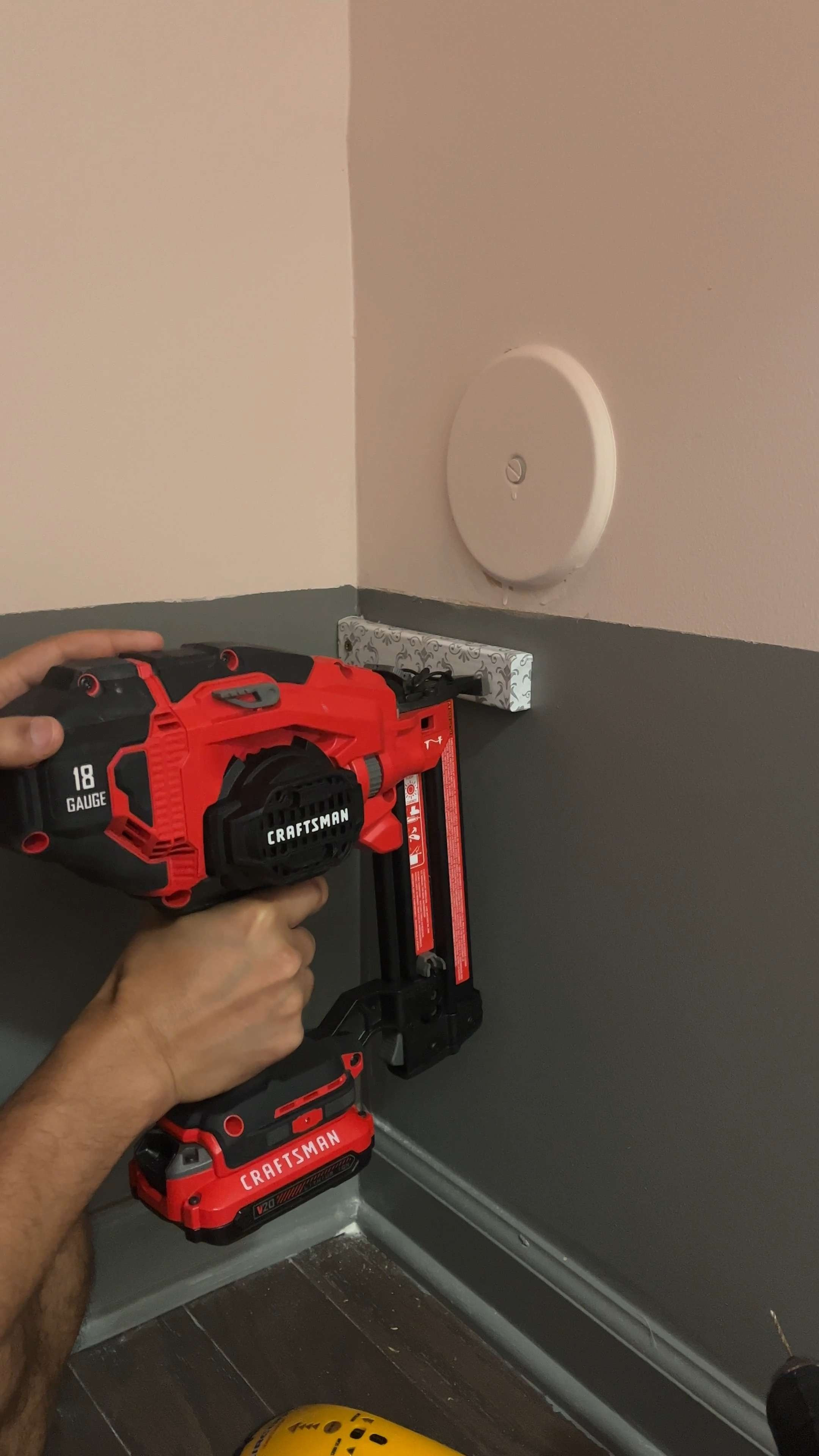 This Amazon nail gun is an absolute game changer—taking all my DIY projects to the next level!🔥 

 #LTKHome #LTKSaleAlert