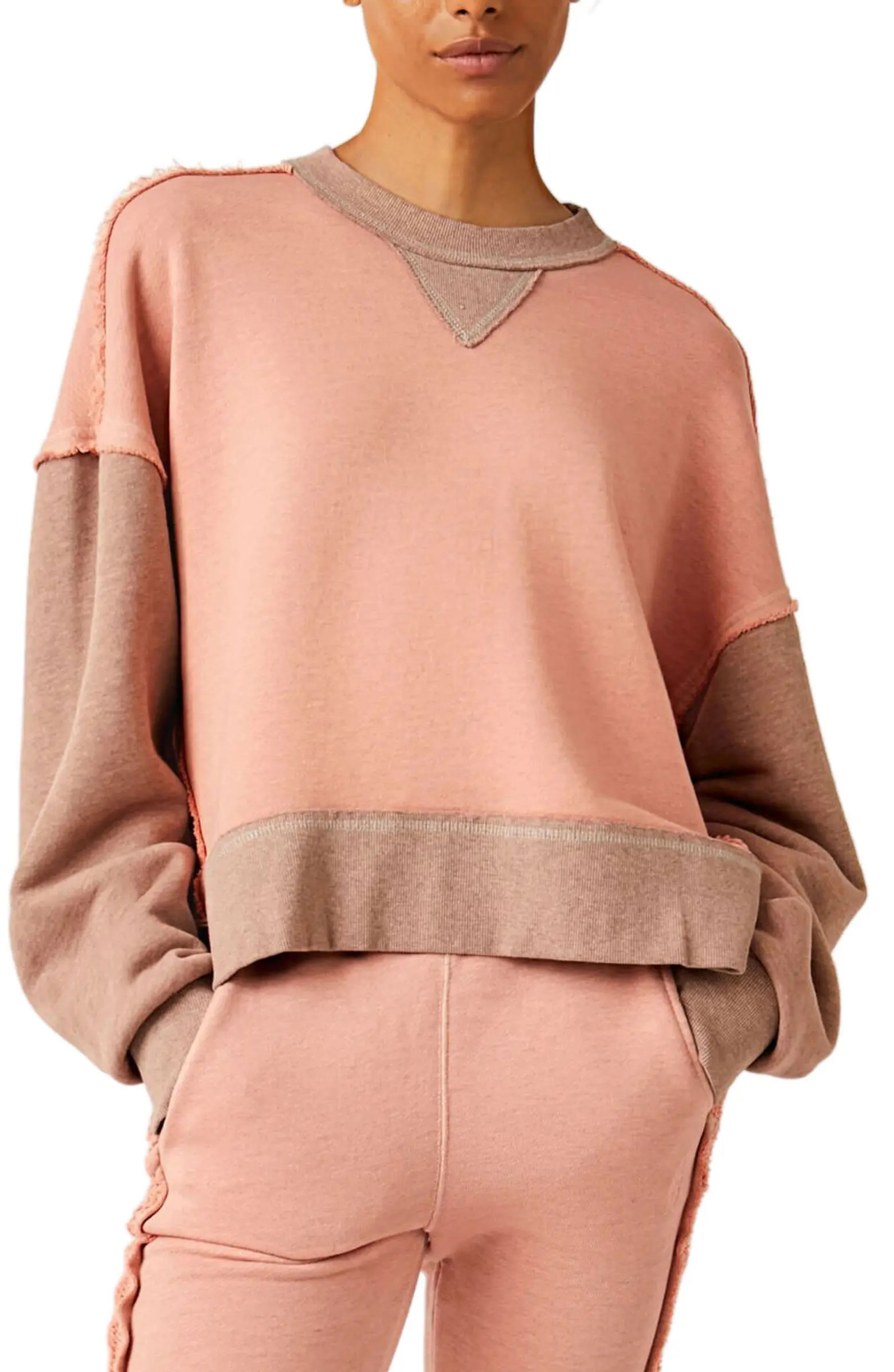 Free People Start Up Oversize Sweatshirt | Nordstrom | Nordstrom