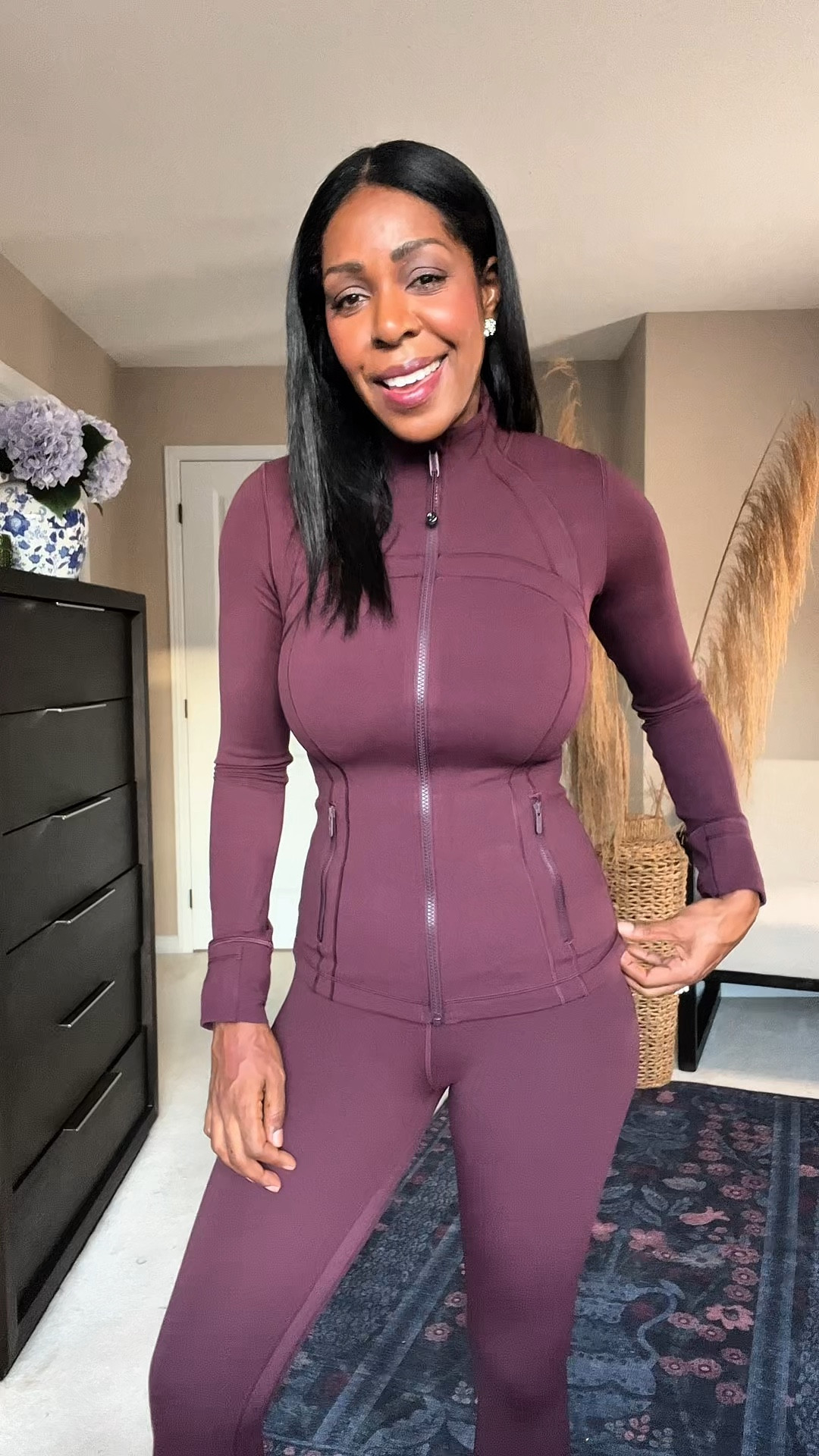 This Plum set is EVEYTHING 🍇 Wesring mediums 

#LTKselfcare #LTKActive #LTKOver40