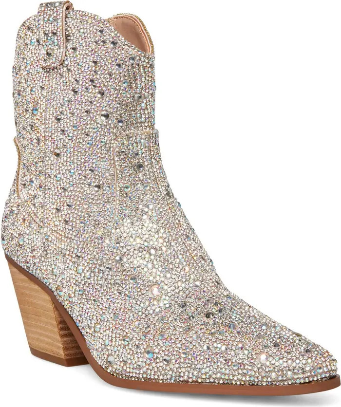 Diva Embellished Western Bootie (Women) | Nordstrom