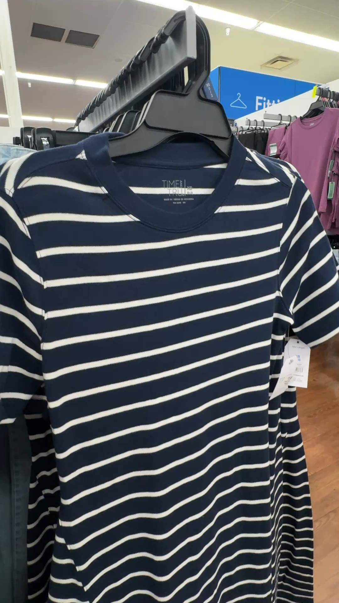 Time and tru striped midi dress from Walmart! 

#LTKWorkwear #LTKootd