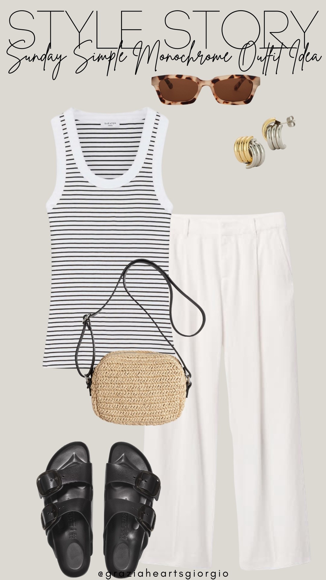 Sunday Simple Monochrome Idea 
.
.
#simpleoutfit

#LTKSeasonal #LTKootd