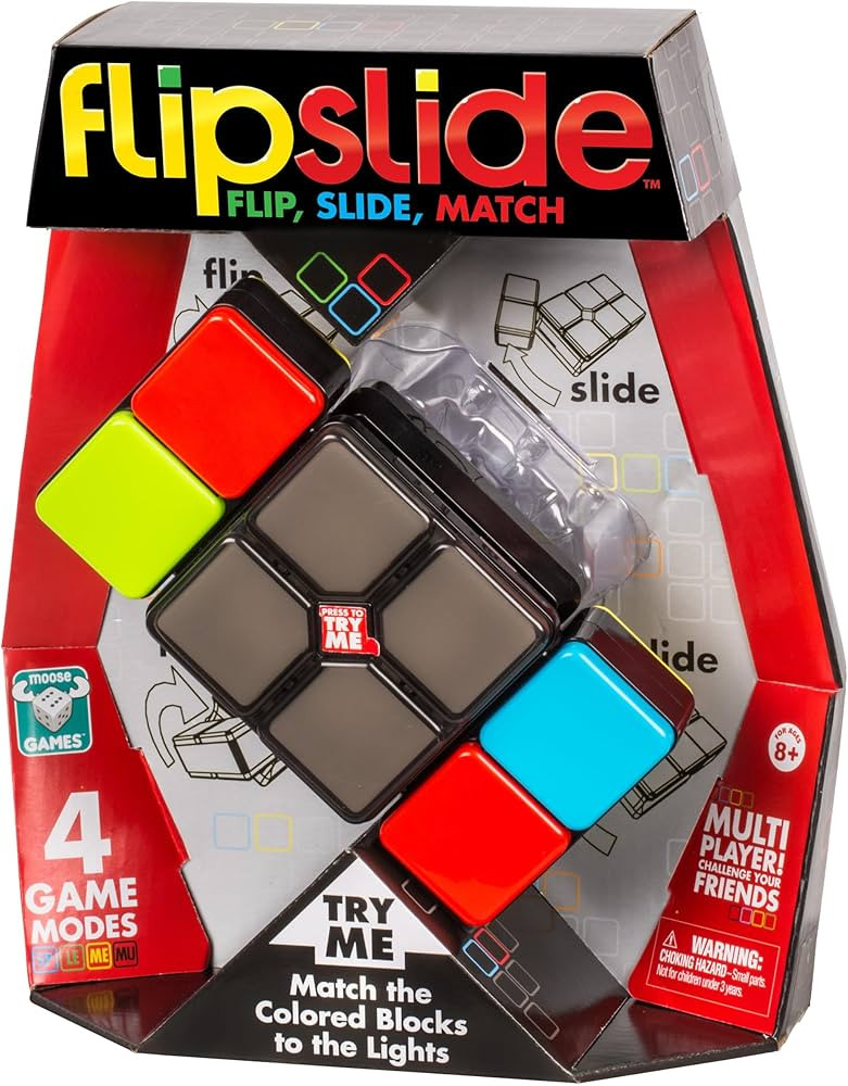 Flipslide Game - Electronic Handheld Game | Addictive Multiplayer Puzzle Game of Skill | Flip, Sl... | Amazon (US)