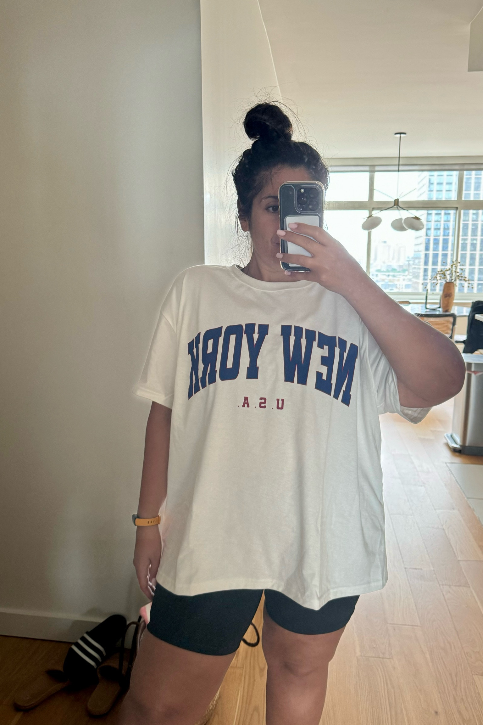 Loving this oversized t for the gym and these biker shorts that don’t ride up!! 

Wearing size XXL in t-shirt and size XL in shorts and bra 

#LTKFindsUnder50 #LTKMidsize #LTKFitness